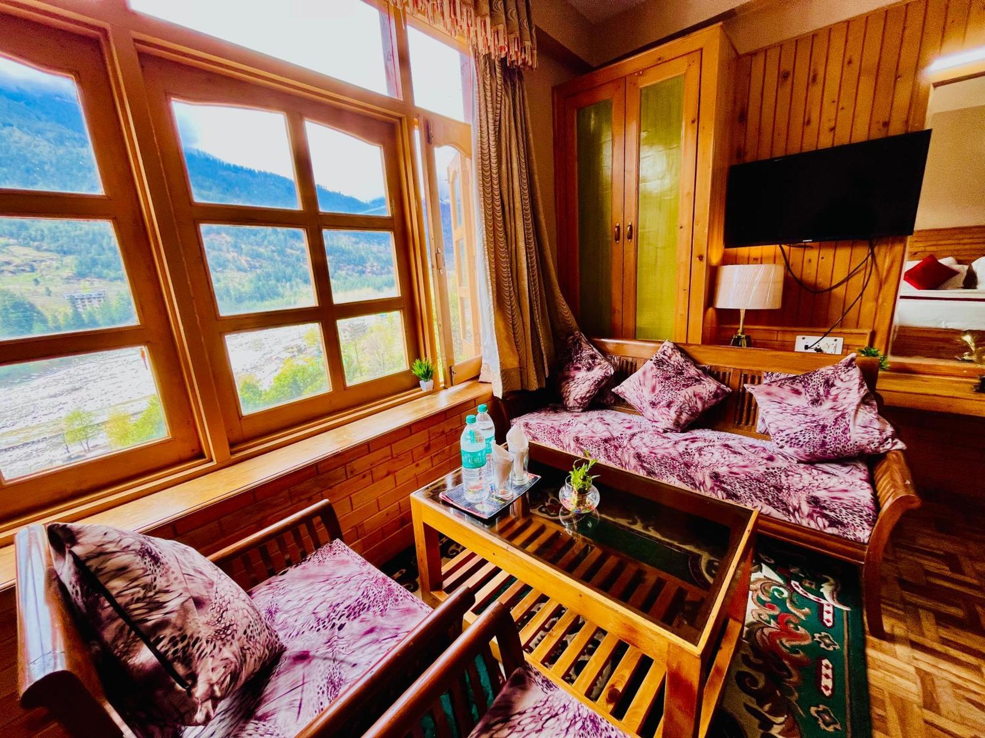 Hotel Hollywood Vibes #Riverview #Premium Rooms #Prime Location #Most Awarded #Parking #Top Rated #Open Terrace #Lawn #Best Selling Hotel In Manali Экстерьер фото