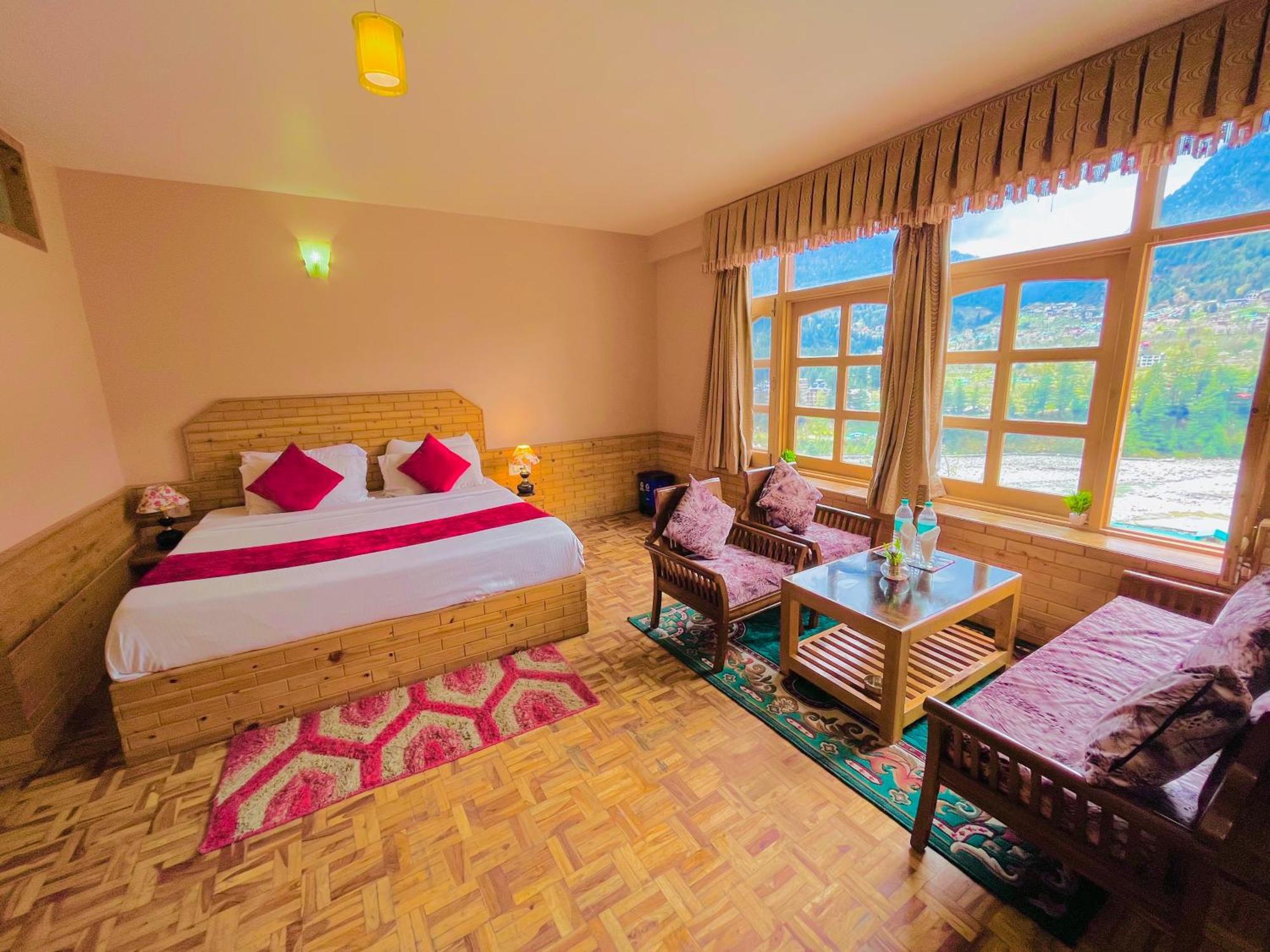 Hotel Hollywood Vibes #Riverview #Premium Rooms #Prime Location #Most Awarded #Parking #Top Rated #Open Terrace #Lawn #Best Selling Hotel In Manali Экстерьер фото